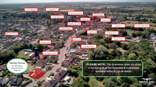 Darley House, 56 High Street, Burgh Le Marsh, Skegness, Lincolnshire, PE24 5JT