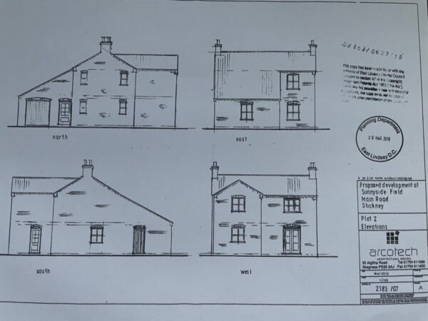 Plot 2, Sunnyside Field, Main Road, Stickney, Lincolnshire, PE22 8AE